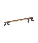 Ceiling lamps - Paul Neuhaus Pure-Lines Ceiling Light with Spotlights Remote Control Color and Dimming, Night Mode Natural Wood 6121-79 - product 2