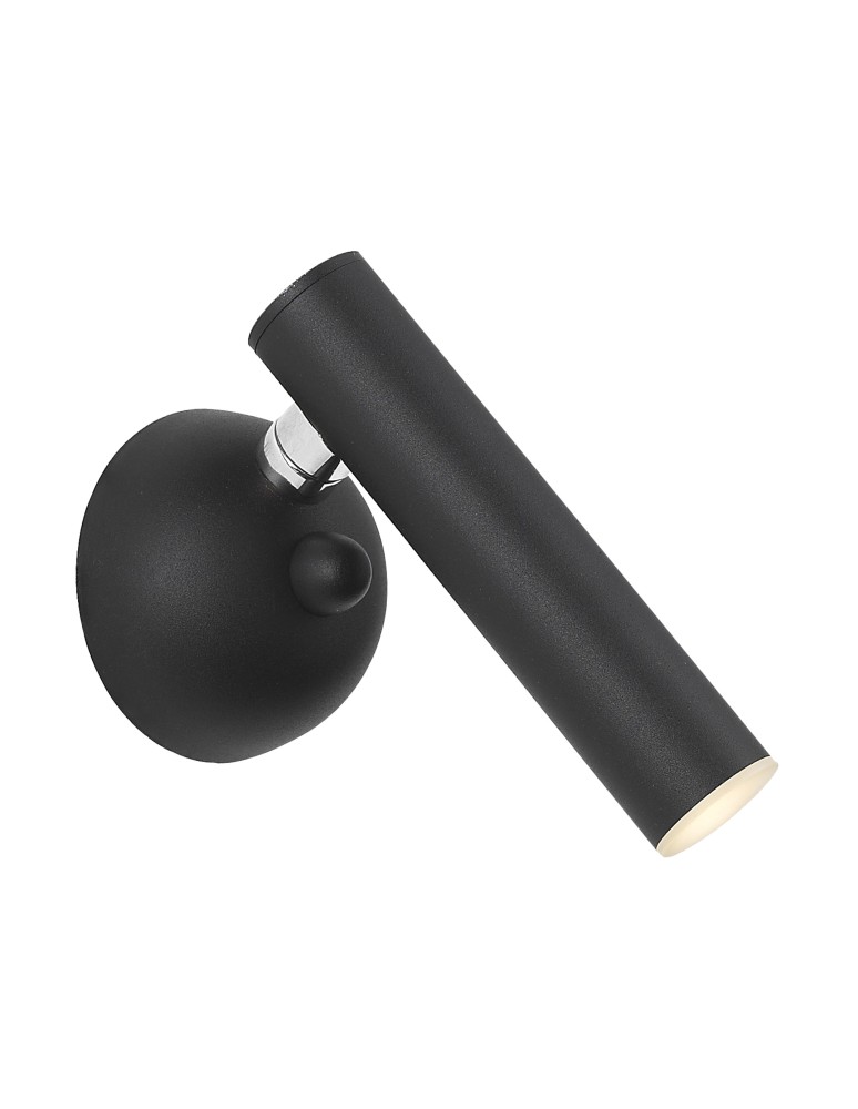 LED wall lamps - Zuma Line LOYA BLACK W0461-01A-STP7 SHINKIT. - product kolory-swiatla.pl 1