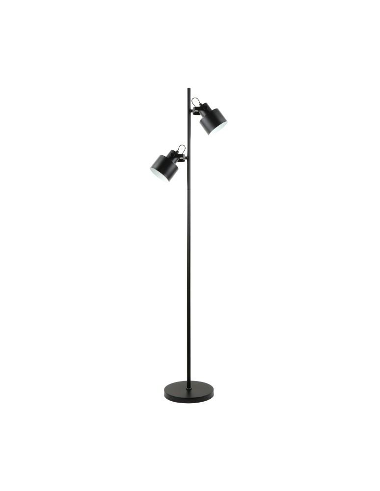 Floor lamps - Zuma Line DRACO BLACK MAT A4022A-MBK FLOOR PLATE - product kolory-swiatla.pl 1