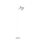Floor lamps for reading - Zuma Line APUS WHITE/SILVER A4012-SWH FLOOR PLATE - product 1