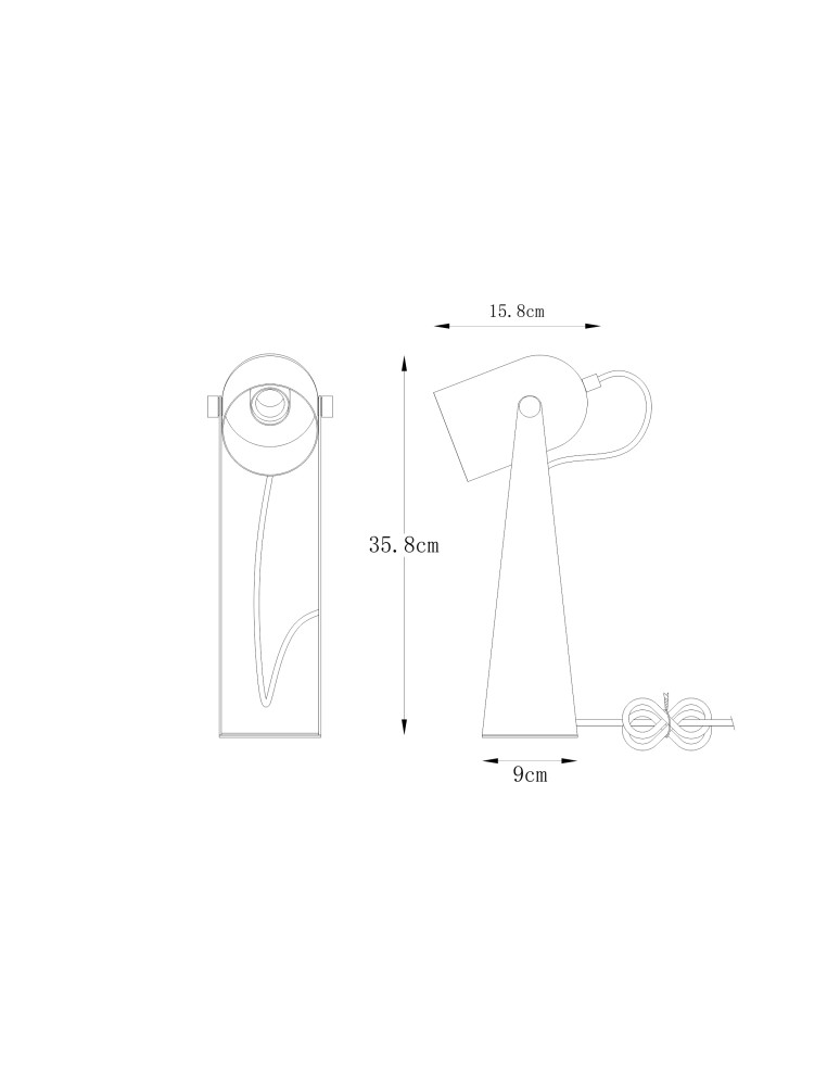 Desk lamps - Zuma Line ARIES WHITE MAT/SILVER A2056-MWH desk lamp. - product kolory-swiatla.pl 2