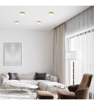 Gold plafonds - Zuma Line SOLARI GOLD/WHITE WM-TD8880-M-4K-G SUFFOLTAGE. - product 3