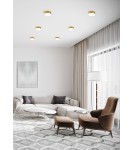 Gold plafonds - Zuma Line SOLARI GOLD/WHITE WM-TD8880-M-3K-G SUFFOLTAGE. - product 4