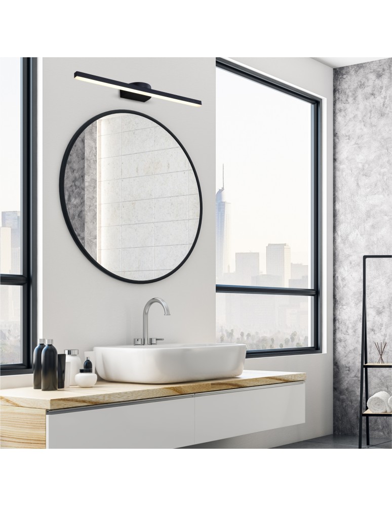 Wall lamps over the mirror - Zuma Line ARVI BLACK W89551-60BK CROWD. - product kolory-swiatla.pl 2