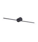 Bathroom wall lamps - Zuma Line CAMARA BLACK W89949-6W-BK CROWD. - product 1