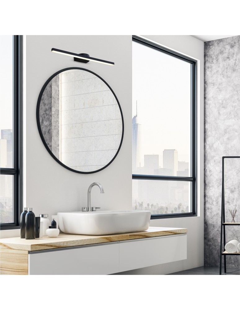 Wall lamps over the mirror - Zuma Line ARVI BLACK W89551-40BK CROWD. - product kolory-swiatla.pl 2