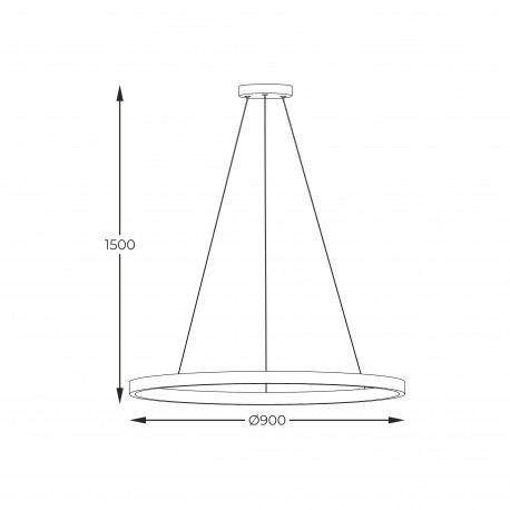 Zuma Line HORIK CZARNY PEN89424-90BK WISZĄCA