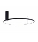 Ring ceiling lamps - Zuma Line HORIK BLACK 89429-60BK SUFFOLTAGE. - product 1