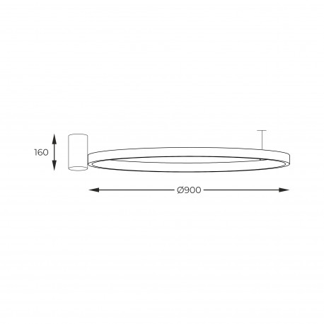 Zuma Line HORIK CZARNY 89429-90BK SUFITOWA