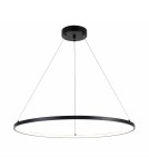 Pendant lamps circles - Zuma Line HORIK BLACK PEN89424-60BK Pendant. - product 1
