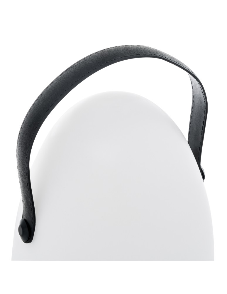 Battery operated lights - Zuma Line LUKA WHITE MAT/Black VK8017-1 TABLE TOWER - product kolory-swiatla.pl 4