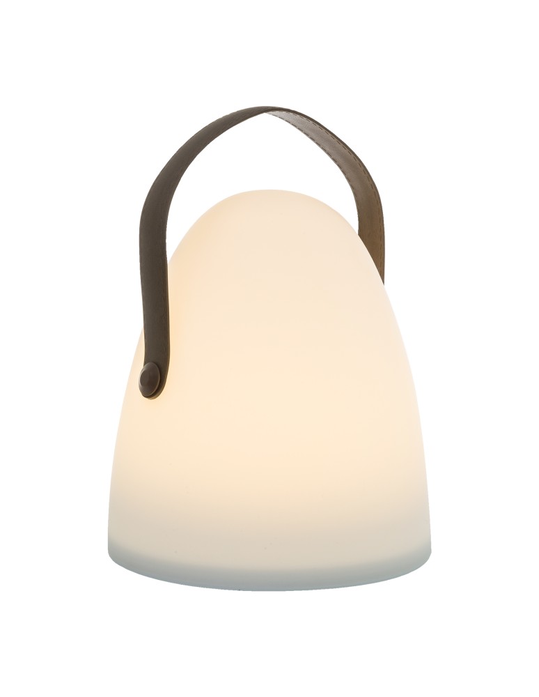 Battery operated lights - Zuma Line LUKA WHITE MAT/BRONZE VK8017-2 TABLE TOWER - product kolory-swiatla.pl 2