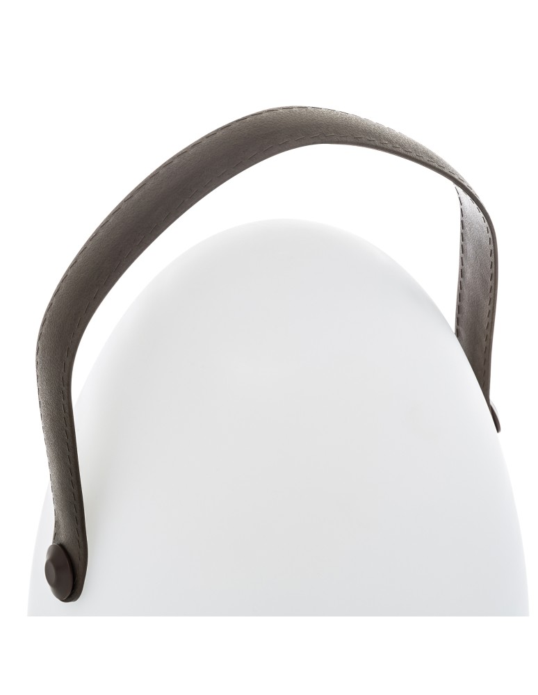 Battery operated lights - Zuma Line LUKA WHITE MAT/BRONZE VK8017-2 TABLE TOWER - product kolory-swiatla.pl 4