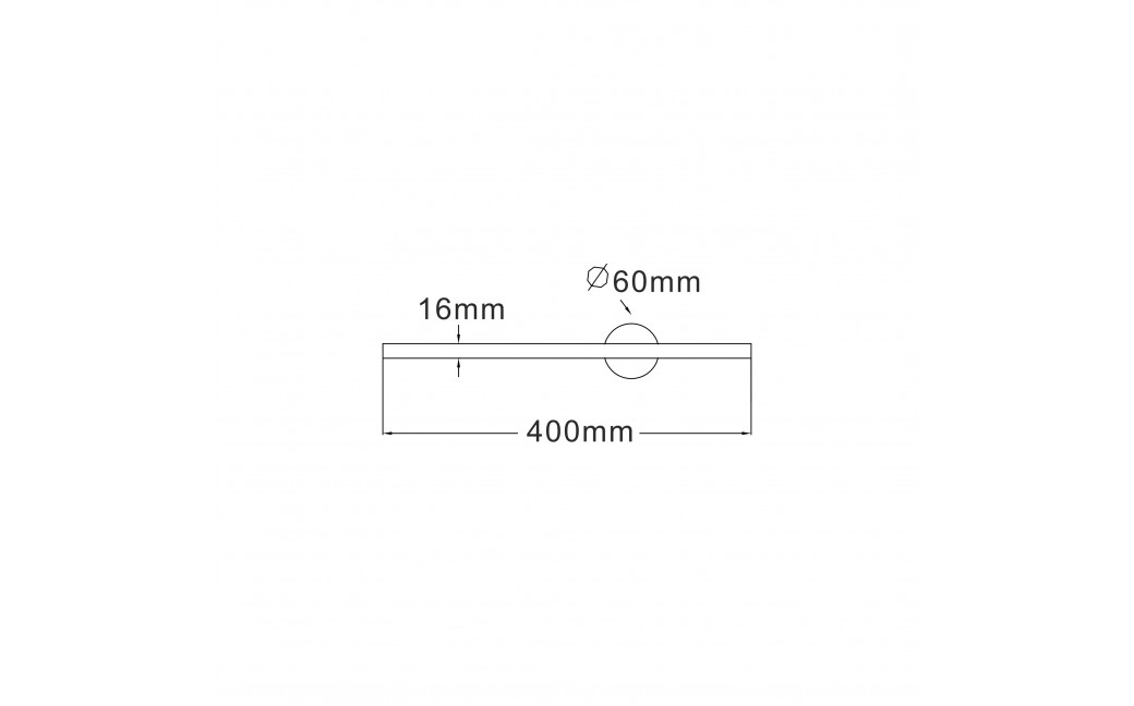 Zuma Line TROY CZARNY W90477-40BK KINKIET