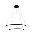 Pendant lamps circles - Zuma Line HORIK BLACK PEN89424-60+90BK Pendant. - product 1