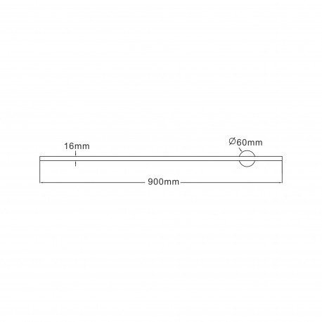 Zuma Line TROY CZARNY W90477-90BK KINKIET