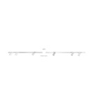 Ready-made rail kits - Zuma Line WHITE 3041 HORIZONTAL SET - product 2