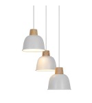 Scandinavian style pendant lamps - Zuma Line ORLO WHITE/DREAM P21031M-3R Pendant. - product 2