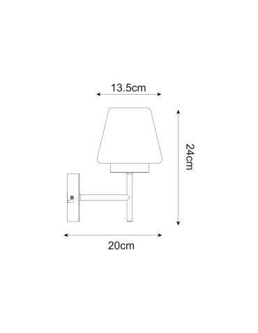 Zuma Line REBEL CZARNY MAT WL23005EB-BL KINKIET - produkt 2