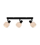 Adjustable ceiling lamps - spots - Zuma Line STEM BLACK MAT/White R5021009A-3B SPOT - product 1