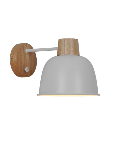 Zuma Line ORLO BIAŁY/DREWNO P21031M-1W KINKIET