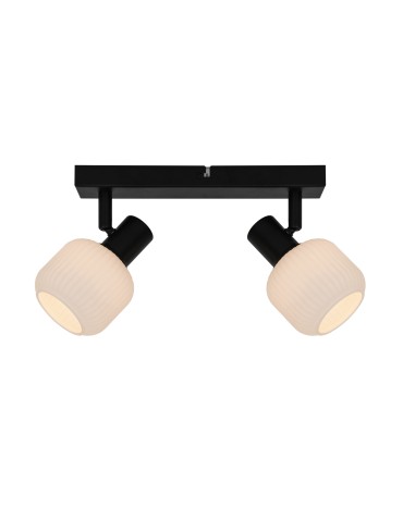 Zuma Line STEM CZARNY MAT/BIAŁY R5021009A-2B SPOT