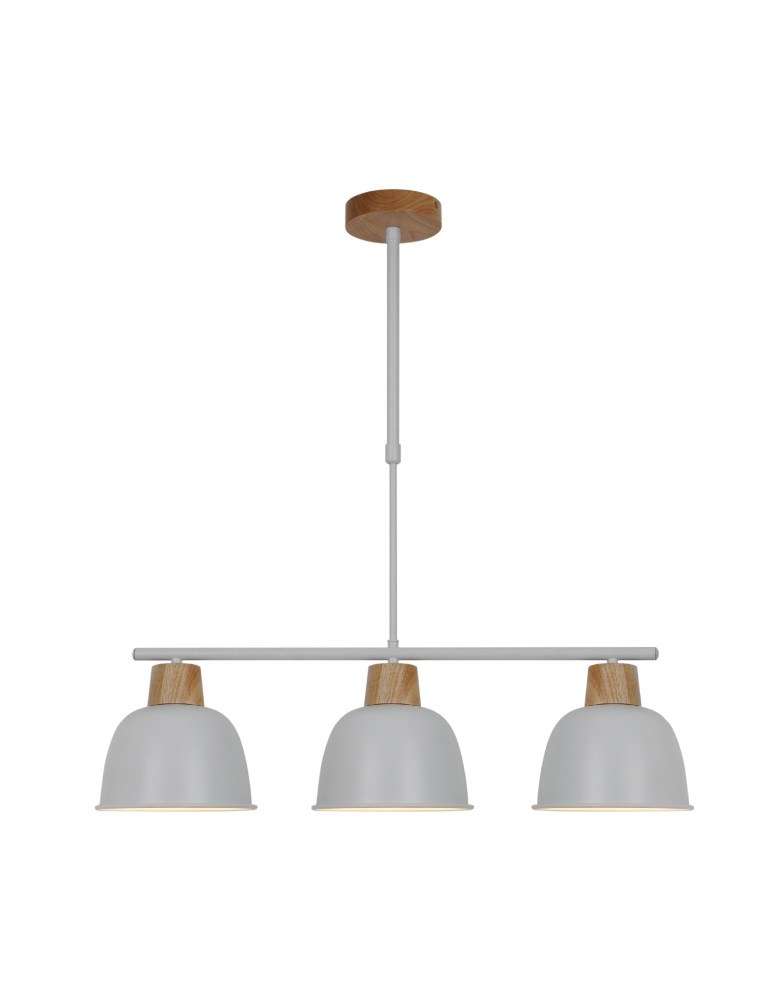 Pendant lamps over the island - Zuma Line ORLO WHITE/DREAM P21031M-3TUP Pendant. - product kolory-swiatla.pl 1