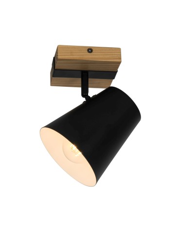 Zuma Line ELTI BLACK/NATURAL P22077-1R SPOT