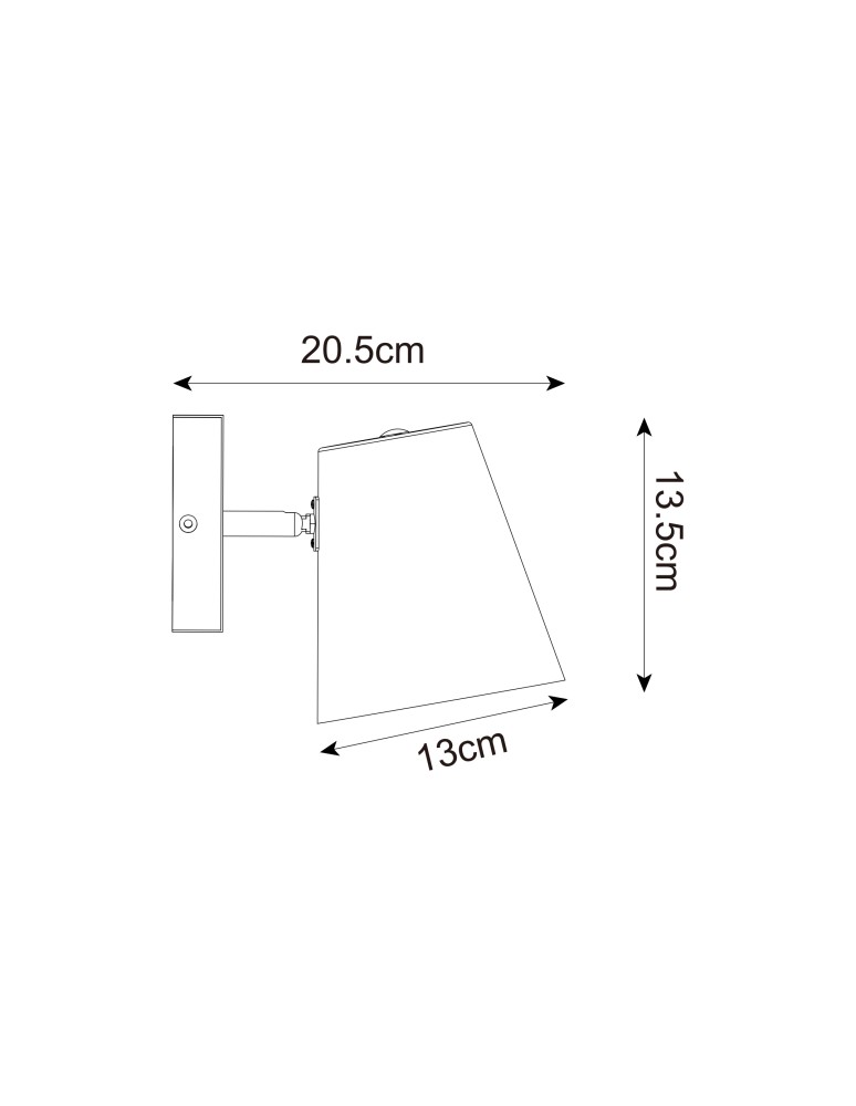 Adjustable ceiling lamps - spots - Zuma Line ELTI BLACK/NATURAL P22077-1R SPOT - product kolory-swiatla.pl 2