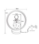 Children's table lamps - Zuma Line ASTRONAUTA BX04S123D-1 TABLE TABLE. - product 5