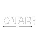 Decorative table lamps - Zuma Line NEON RED FM-WN46 SHINKIT - product 2