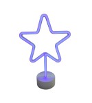 Decorative table lamps - Zuma Line NEON BLUE FM-NB20 TABLE TOWER - product 1