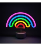 Children's table lamps - Zuma Line NEON PALE/blue/green/yellow/red FM-NB04 TABLE - product 2