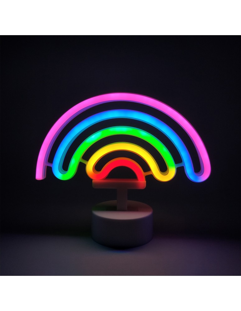 Children's table lamps - Zuma Line NEON PALE/blue/green/yellow/red FM-NB04 TABLE - product kolory-swiatla.pl 2