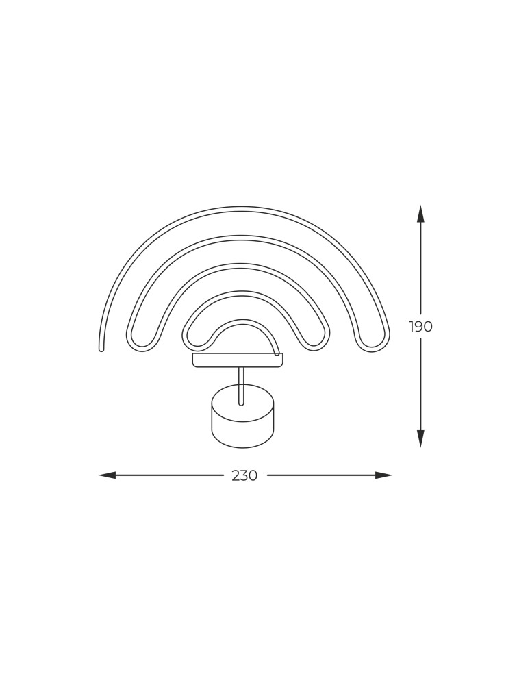 Children's table lamps - Zuma Line NEON PALE/blue/green/yellow/red FM-NB04 TABLE - product kolory-swiatla.pl 3