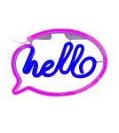 Decorative table lamps - Zuma Line NEON Pink/Blue FM-NL41 SHINKIT - product 1