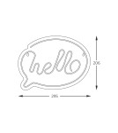 Decorative table lamps - Zuma Line NEON Pink/Blue FM-NL41 SHINKIT - product 2