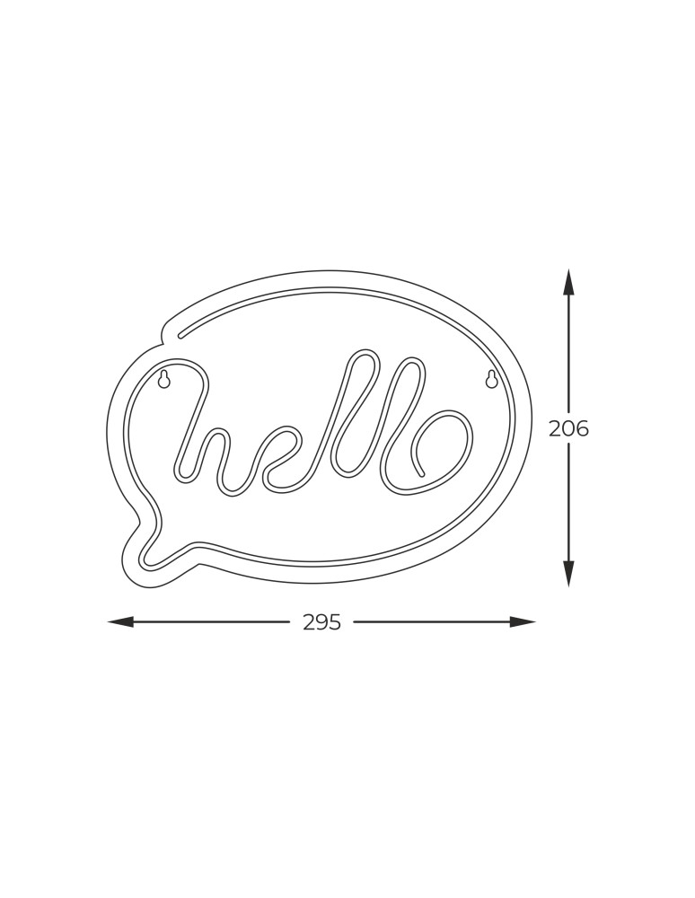 Decorative table lamps - Zuma Line NEON Pink/Blue FM-NL41 SHINKIT - product kolory-swiatla.pl 2