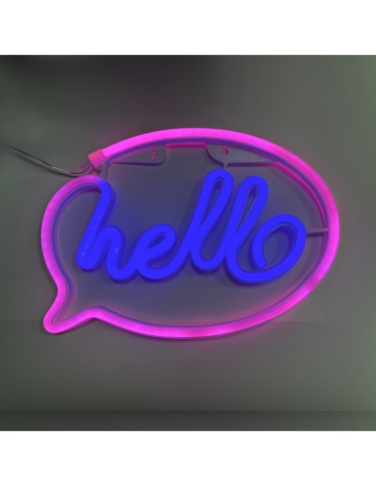 Decorative table lamps - Zuma Line NEON Pink/Blue FM-NL41 SHINKIT - product kolory-swiatla.pl 3