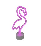 Decorative table lamps - Zuma Line NEON PUSH Pink FM-NB23 TABLE TABLE. - product 1