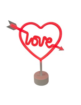 Zuma Line NEON CZERWONY FM-JNL01 STOŁOWA