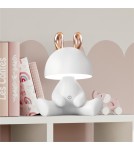 Children's table lamps - Zuma Line KING WHITE KDR-6301-WH desk lamp. - product 3