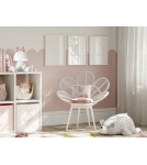 Children's table lamps - Zuma Line KING WHITE KDR-6301-WH desk lamp. - product 5