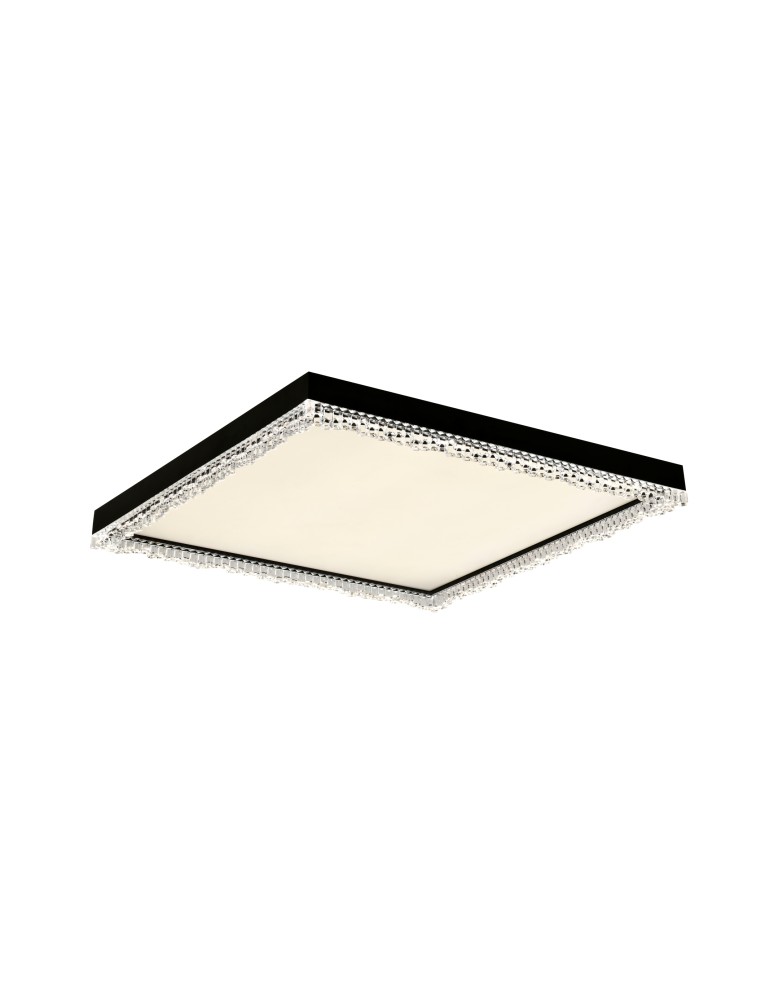 Ceiling lamps with crystals - Zuma Line BLACK MAT FM2304458S-MB SUFFOLTAGE. - product kolory-swiatla.pl 3