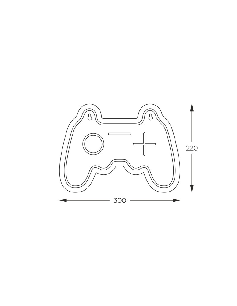 Decorative table lamps - Zuma Line NEON BLUE/GREEN/YELLOW/RED FM-WN67 CINKETT. - product kolory-swiatla.pl 3