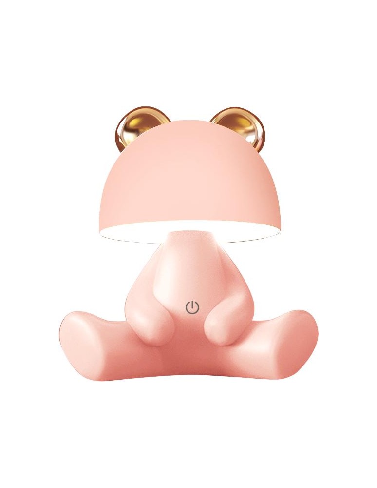 Children's table lamps - Zuma Line ROSE BLOWER KDR-6303-PK desk lamp - product kolory-swiatla.pl 1