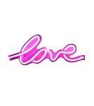 Decorative table lamps - Zuma Line NEON RED FM-WN01 CINKIT - product 1