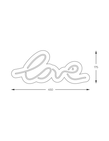 Zuma Line NEON RÓŻOWY FM-WN01 KINKIET - produkt 2