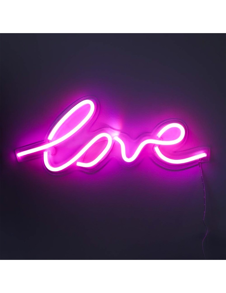 Decorative table lamps - Zuma Line NEON RED FM-WN01 CINKIT - product kolory-swiatla.pl 3