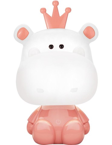 Zuma Line HIPOPOTAM PINK Pink KDR-613B-PK desk lamp.